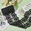 5 Yards Milk Fiber Embroidery Lace Trim Ribbon OCOR-GF0005-14A-3
