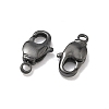 Brass Lobster Claw Clasps KK-B170-08B-2