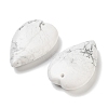 Natural Howlite Pendants G-D087-02L-3