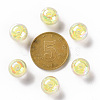 Transparent Acrylic Beads X-TACR-S152-15B-SS2105-3