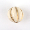 Round Plating Acrylic Beads X-PACR-Q102-49A-1