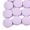 Painted Natural Poplar Wood Beads WOOD-S045-063B-04-1