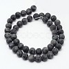Natural Larvikite Beads Strands G-D692-10mm-2