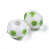 Handmade Porcelain Beads PORC-S504-001G-4