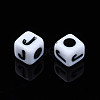 Opaque Acrylic Beads SACR-S273-35D-01-4