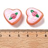 Baking Paint Glass Enamel Beads LAMP-V001-06C-4