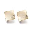 Brass Stud Earring Findings KK-N233-020-NF-2