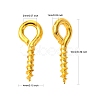 Iron Screw Eye Pin Peg Bails X-E562Y-G-2