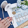 Silver Iron Rhinestone Strass Chains CH-WH0009-04S-02-3