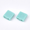 2-Hole Opaque Glass Seed Beads SEED-S023-08F-2