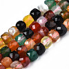 Natural Agate Beads Strands G-S359-375C-1