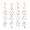 20Pcs 5 Style Natural Pearl Pendants PALLOY-PH01822-6