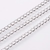 Tarnish Resistant 304 Stainless Steel Curb Chains CHS-F003-13P-1