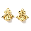 Rack Plating Brass Pendant Settings For Enamel KK-D026-03G-2