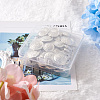 80Pcs 8 Style Brass Shank Buttons BUTT-TA0001-08S-3