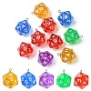 Opaque Acrylic Pendants MACR-YW0003-01-1