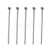 Tarnish Resistant 304 Stainless Steel Ball Head Pins X-STAS-M010-30mm-01-1