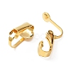 304 Stainless Steel Clip-on Earring Findings STAS-E163-67G-1