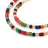 Glass Beads Strands X-GLAA-N041-008B-3