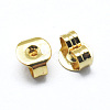 Brass Ear Nuts X-KK-I641-01G-1