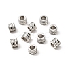 Tarnish Resistant Stainless Steel Textured Beads STAS-M003-04P-4