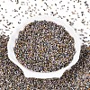 Spray Painted Picasso Cylinder Glass Seed Beads GLAA-T028-12A-12-3