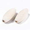 Unfinished Natural Wood Beads WOOD-R270-01-2