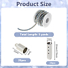 PVC & Rhinestone Shoelace DIY-DC0003-43B-2