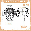 1Pc Plastic Imitation Pearl Bra Body Chain AJEW-GA0008-12A-2