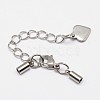 Tarnish Resistant 304 Stainless Steel Chain Extender STAS-I067-2mm-1
