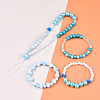 DIY 24 Style Acrylic & Resin Beads Jewelry Making Finding Kit DIY-NB0012-01F-4