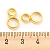 Rack Plating Brass Connector Charms KK-P240-02G-3