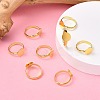 Brass Pad Ring Base Findings EC022-G-5