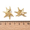 Vortex Spiral 304 Stainless Steel Stud Earrings EJEW-C169-02G-4