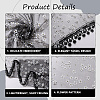 2Pcs 2 Colors Cloth Polyester Headbands for Woman OHAR-CY0001-03-5