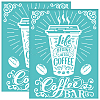 Self-Adhesive Silk Screen Printing Stencil DIY-WH0338-150-1
