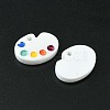 Opaque Resin Pendants CRES-YW0001-09-2