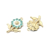 8Pcs Alloy Enamel Pendants ENAM-YW0002-31C-3