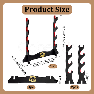 Artificial Board Dispaly Frame AJEW-WH0455-103B-1