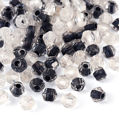 2Bags 200Pcs Transparent Glass Beads GLAA-TA0003-44G-1