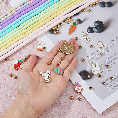 DIY Easter Bracelet Making Kit DIY-FH0006-30-1