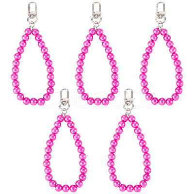 Acrylic Pendant Decorations HJEW-TAC0061-1
