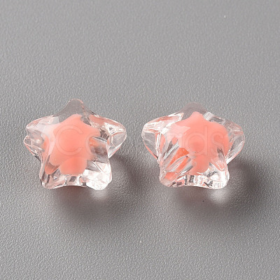 Transparent Acrylic Beads TACR-S152-01A-1