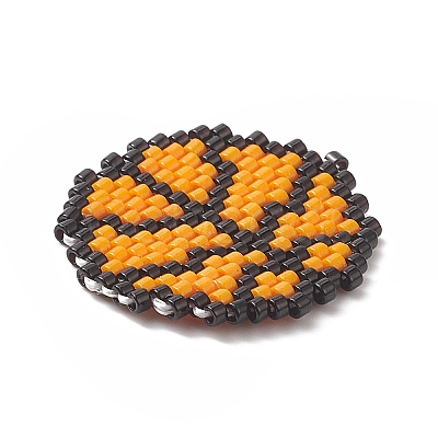 Handmade Loom Pattern MIYUKI Seed Beads PALLOY-MZ00066-04-1