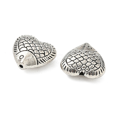 Tibetan Style Alloy Beads TIBEB-L008-01C-AS-1