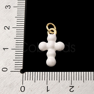 Brass Pendants KK-CBA2F11-16G-06-1
