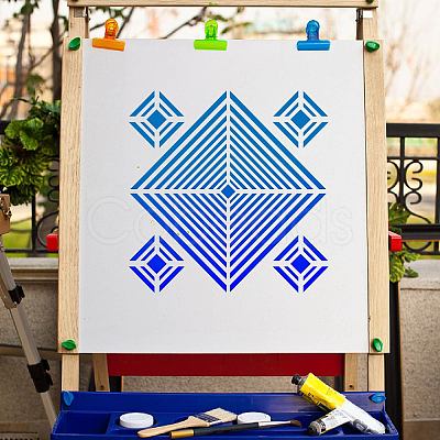 PET Plastic Drawing Painting Stencils Templates DIY-WH0244-159-1