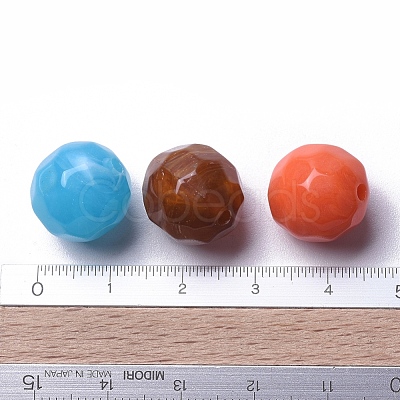 Acrylic Beads X-SACR-S001-14mm-M-1