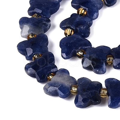 Natural Sodalite Beads Strands G-N371-10A-03-1