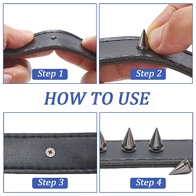 100Pcs Alloy Rivets FIND-GF0008-54B-1